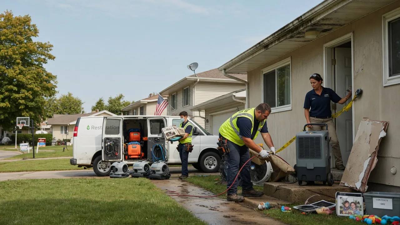 Water Damage Restoration in Matthews, MO near me